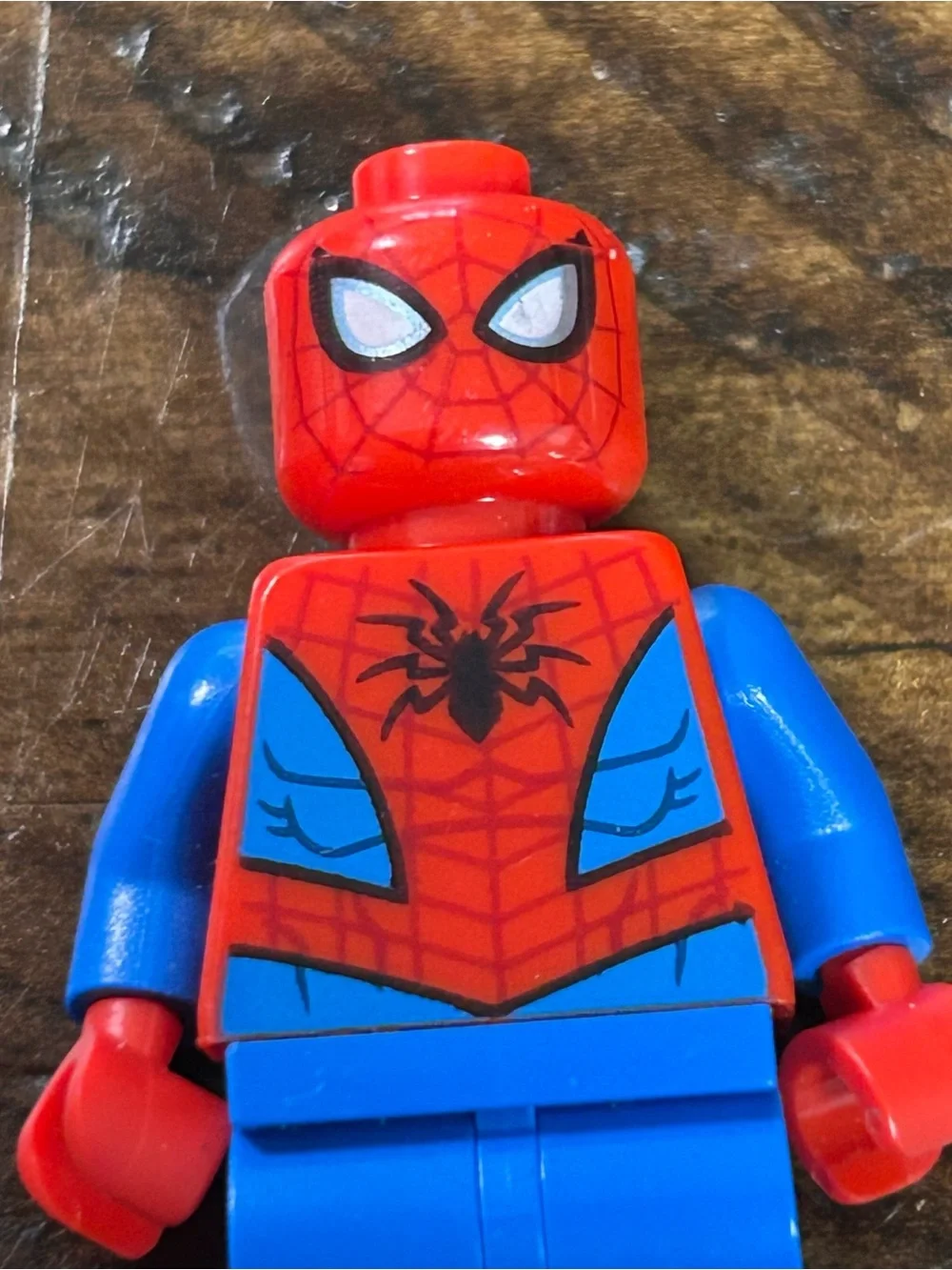 LEGO Spider-man Minifigure Blue Boots Super Heroes Spider-man